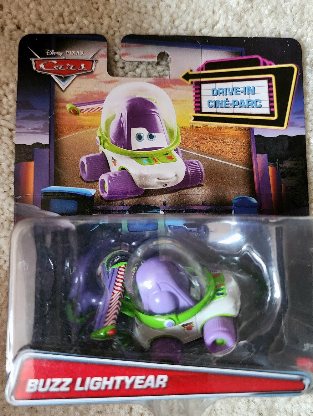 Disney Pixar Cars Drive-In Cine-Parc Buzz Lightyear Diecast Vehicle